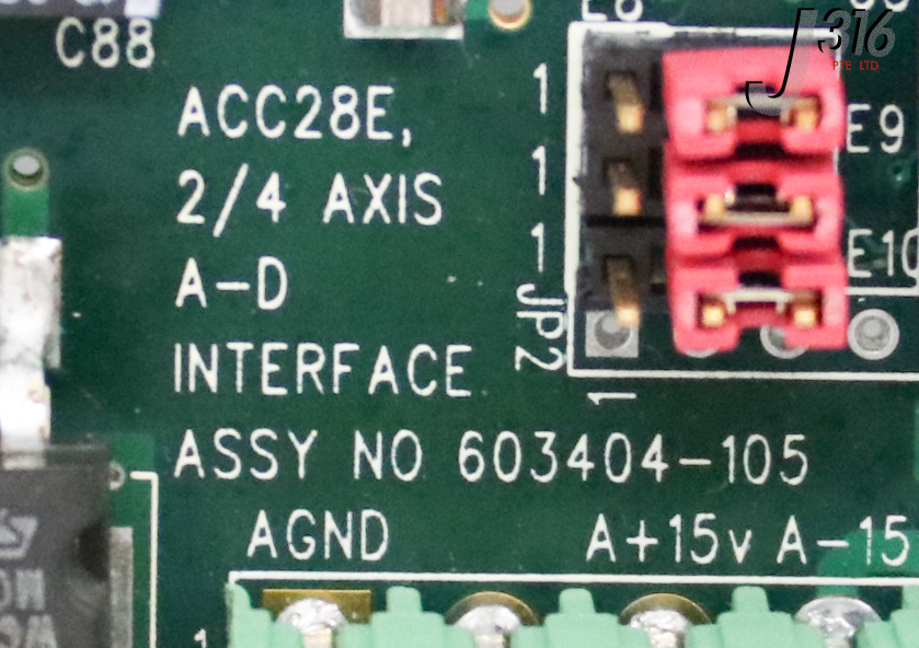 34291 DELTA TAU PCB, ACC28E, 2/4 AXIS A-D I/F, 603406-100